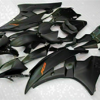 MS Injection Matte Black Plastic Fairing Fit for Yamaha 2006-2007 YZF R6 g031