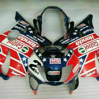MS Red Blue Fairing Injection Fit for Honda 1999-2000 CBR600 F4 ABS Plastic u016