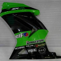 MS Fit for  2008-2012 EX250 250R Plastic Black Injection Fairing n014-T