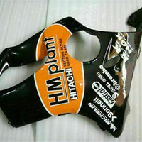 MS Injection Orange Black Fairing Plastic Fit for Honda 2001-2003 CBR600 F4I u022
