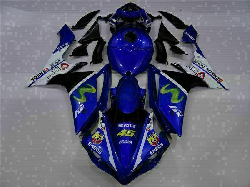 NT Fairing Fit for Yamaha 2007-2008 YZF-R1 G038- Msb Blue | ABS Injection