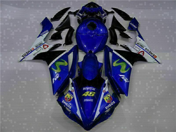 MSB Injection New Blue Plastic Fairing Fit for Yamaha 2007-2008 YZF R1 g038