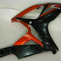 MSB Injection Black Red Fairing Fit for  2006 2007 GSXR 600 750 o082
