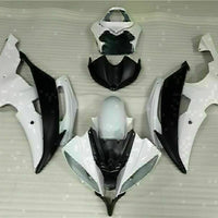 MS Injection Bodywork White Black Fairing Fit for Yamaha 2008-2016 YZF R6 g060