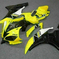 MS Injection Plastic Yellow ABS Kit Fairing Fit for Yamaha 2006-2007 YZF R6 g026