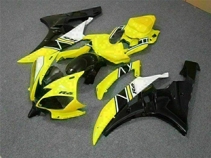 MS Injection Plastic Yellow ABS Kit Fairing Fit for Yamaha 2006-2007 YZF R6 g026