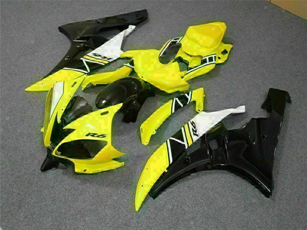 MS Injection Plastic Yellow ABS Kit Fairing Fit for Yamaha 2006-2007 YZF R6 g026