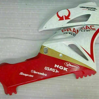 MS Injection Mold Fairing White Red Fit for ABS Honda CBR1000RR 2004-2005 u033