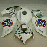 MS Injection Plastic White Blue Fairing Fit for Honda 2008-2011 CBR1000RR u043