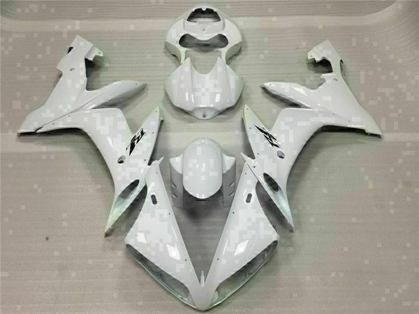 MSB Injection White Plastic Fairing Fit for Yamaha 2004-2006 YZF R1 ABS g007
