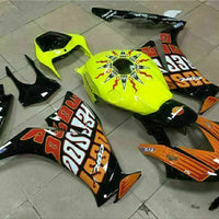 NT Injection Orange Yellow Fairing Kit Fit for Honda 2012-2016 CBR1000RR u029