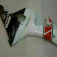 MS Injection White Red Fairing Fit for Yamaha YZF 2003-2005 R6 & 06-09 R6S g013