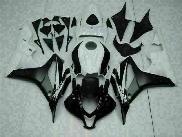 MSA Injection  Black Fairing Kit Fit for Honda 2007-2008 CBR600RR Cowl u061