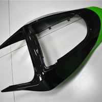 MSA Fit for  03-04 ZX6R 636 Plastic Green Black Injection Fairing a007