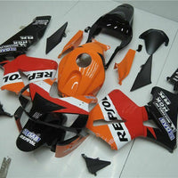 MSA Injection Mold Orange Kit Fairing Fit for Honda 2003-2004 CBR600RR TH f074