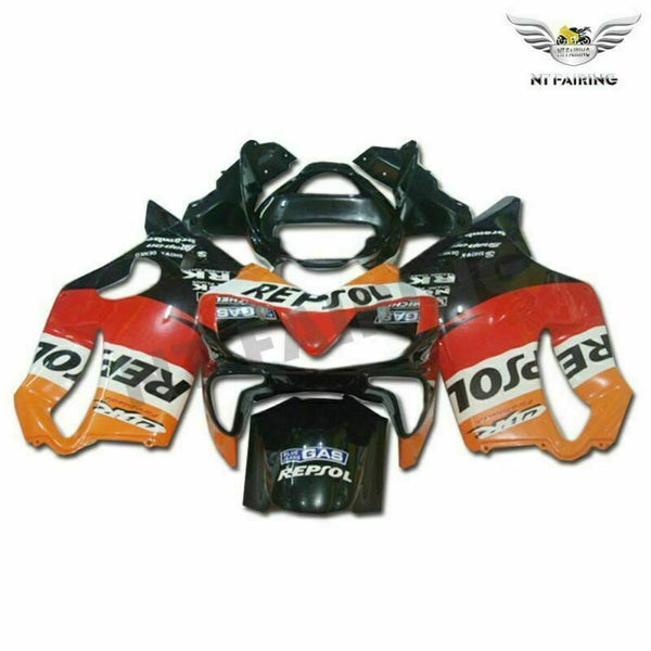 MSA Injection Orange Fairing Kit Fit for Honda 2001-2003 CBR600 F4I ABS TH v008