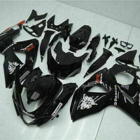 US STOCK MS Injection Kit Black Fairing ABS Kit Fit for 2009-2016 GSXR 1000 p034 Available in CA