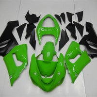 NT Green Black Injection Mold Fairing Fit for 2005 2006 ZX6R 636 ABS New e06A