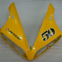MSA Yellow Tank Cover Injection ABS Fairing Fit for Yamaha 2004-2006 YZF R1 u035