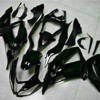 MSA Fit for  2013-2018 ZX6R 636 Plastic Glossy Black Injection Fairing s001