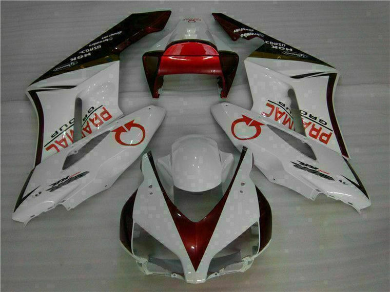 NT Fairing Fit for Honda 2004-2005 CBR1000RR U080- White Red | ABS Injection