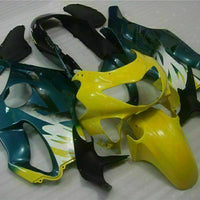 MS Yellow Blue Fairing Injection Fit for Honda 1999-2000 CBR600 F4 ABS Plastic u014