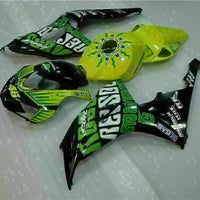 MS Injection Yellow Green Plastic Fairing Fit for Honda 2006-2007 CBR1000RR u074