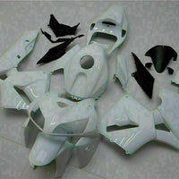 MSA Injection Mold White Fairing Kit Fit for Honda 2005-2006 CBR600RR WTH u003