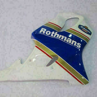 MS Injection White Blue Fairing Plastic Fit for Honda 2001-2003 CBR600 F4I u032