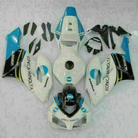 MS Injection Mold White Fairing ABS Kit Fit for Honda 2004-2005 CBR1000RR u045