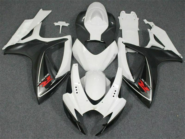 NT Injection Mold White Fairing Fit for  2006 2007 GSXR 600 750 N035