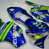 MS Injection Molding Fairing Blue Kit Fit for ABS Honda CBR954RR 2002-2003 u017