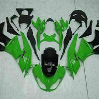 MSA Injection Fairing Fit for  2009-2012 ZX6R Plastic With Seat Cowls t004-T