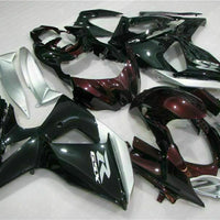 MS Injection Brown Black Fairing ABS Fit for  2009-2016 GSXR 1000 p012