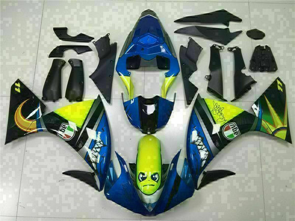 NT Injection Blue Plastic Fairing Kit Fit for Yamaha YZF R1 2009-2011 N033