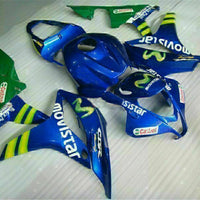 MSA Injection ABS Fairing Blue Fit for Honda 2007-2008 CBR600RR Plastic u038