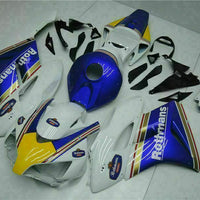 MS Injection Plastic Blue White Fairing Fit for Honda 2004-2005 CBR1000RR t0116