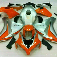 MS Injection Set Silver Orange Fairing Fit for Honda 2008-2011 CBR1000RR u054