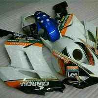 MS Injection Mold Fairing White Blue Fit for ABS Honda CBR1000RR 2004-2005 u030