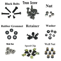Complete Black Fairing Bolt Kit Screws Fit for BMW R1200RT F800GT S1000RR K1300S