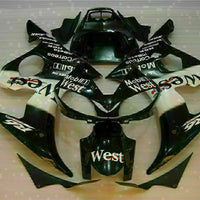 MS Injection Mold Black Fairing Set Fit for Yamaha YZF 2003-2005 R6 & 06-09 R6S g029