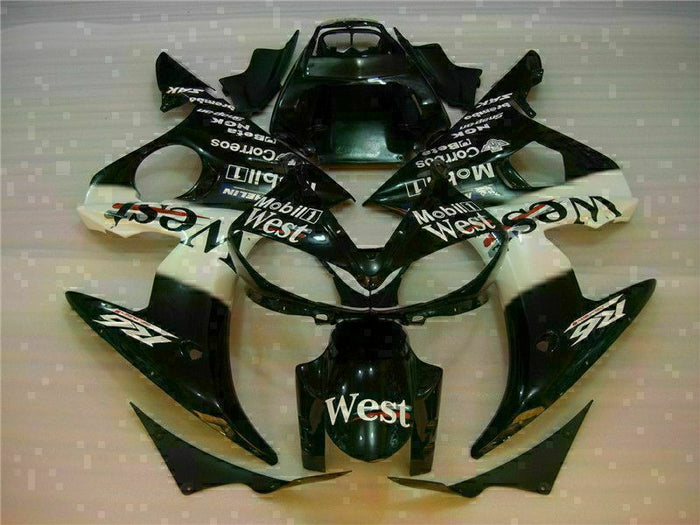 MS Injection Mold Black Fairing Set Fit for Yamaha YZF 2003-2005 R6 & 06-09 R6S g029