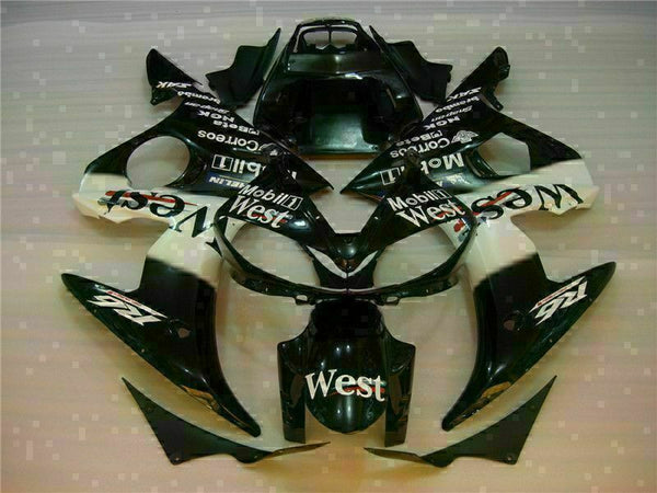 MS Injection Mold Black Fairing Set Fit for Yamaha YZF 2003-2005 R6 & 06-09 R6S g029