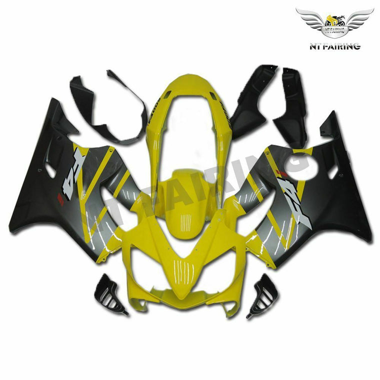 NT Fairing Fit for Honda 2004-2007 CBR600 F4i U001- Yellow Black | ABS Injection