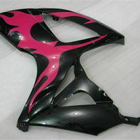 MSB Injection Mold Black Fairing Kit Fit for  2006 2007 GSXR 600 750 n068