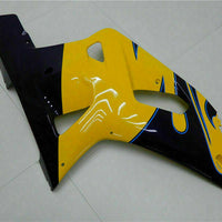 MSB Injection Mold Yellow Fairing Fit for  2001-2003 GSXR 600 750 n009