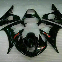 MS Injection Molded Black Fairing Fit for Yamaha YZF 2003-2005 R6 & 06-09 R6S g010