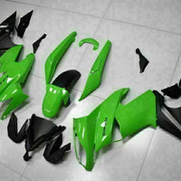 MSA Fit for  Ninja 650R 2009-2011 ER6F Plastic Green Black Fairing t003