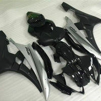 MS Injection Mold Silver Black Kit Fairing Fit for Yamaha 2006-2007 YZF R6 g012