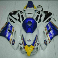 MS Injection Plastic Blue White Fairing Fit for Honda 2004-2005 CBR1000RR t0116